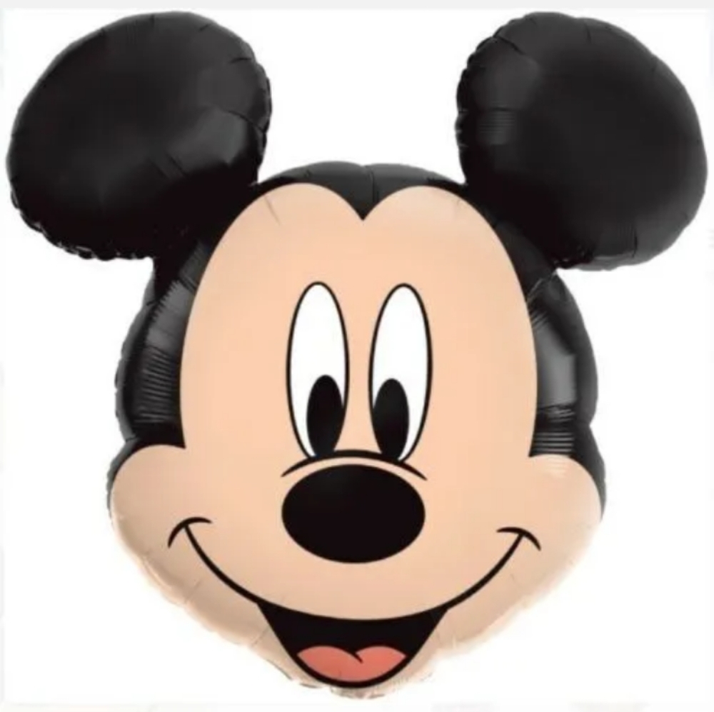 (Set 2) Disney Junior Mickey Mouse Head 35" Foil Party Balloon